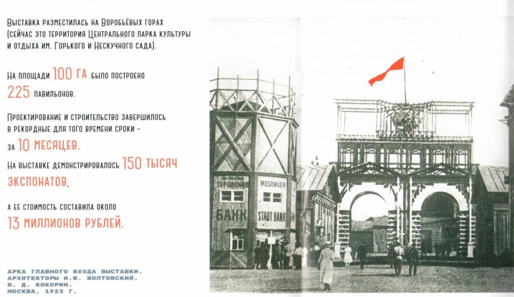 Выставка «Посетить обязательно! К 95-летию Первой Всероссийской сельскохозяйственной и кустарно-промышленной выставки 1923 года».